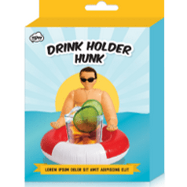 NEW Inflatable Hunk Drink Holder Cooler Holds Your Drink In the Pool Gag Gift NEW Inflatable Hunk Drink Holder Cooler Holds Your Drink In the Pool Gag Gift